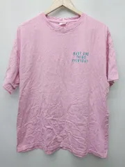 ◇ ⊂ RODEO CROWNS WIDE BOWL バックプリント 半袖 Tシャツ　カットソー サイズFREE ピンク レディース P  【1410230010172】