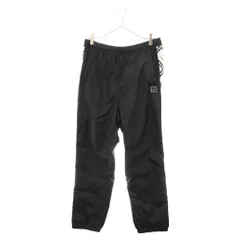 Acne Studios (アクネ ストゥディオズ) Face Motif Side Stripe Track Pants フェイスロゴサイドテープトラックパンツ FA-UX-TROU000014 ブラックのサムネイル