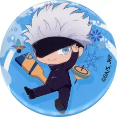 【中古】バッジ・ピンズ 五条悟 「呪術廻戦 ぺたん娘 トレーディング缶バッジ -four seasons-」 セブンイレブン限定