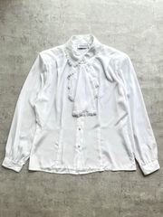 80's "impressions of California" ruffled blouse made in U.S.A.