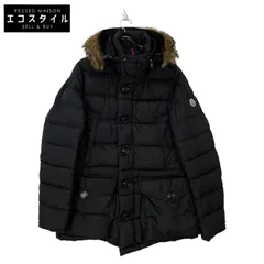 【新品未使用タグ付き】MONCLER Cluny ダウンジャケット　TG4　黒色 未使用タグ付き】MONCLER クルーニー ダウンジャケット TG4 ブラック