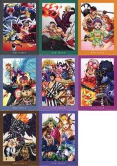 [중고] 잡화 총 8종 세트 아트 플레이트 -토벌 배틀- [이치반 복권 원피스 패왕 노조 with ONE PIECE TREASURE CRUISE] H상