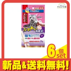 キャティーマン 猫ちゃんホワイデント ストロング ツナ味 25g 6個セット まとめ売り