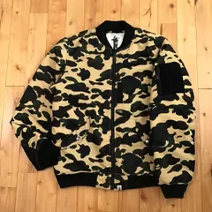 エイプ　MA1　フライトジャケットタイプ　新品　サイズL　本物 2025年最新】A BATHING APE MA-1・フライトジャケットの人気