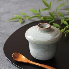 村上直子 器のしごと 小どんぶり 白もえぎ 粉引 手仕事 蓋付き - メルカリ
