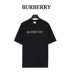 【今日特価】Burberry チェック＆レター半袖-1
