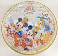 東京ディズニーリゾート お菓子缶(アソーテッドスウィーツ) TDR40周年 Dream-Go-Round Grand Finale Everlasting dreams 40周年