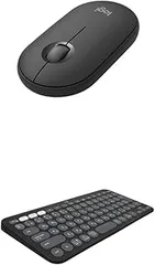 ロジクール ワイヤレスマウス キーボード セット [ M350sGR + K380sGR ] グラファイト 国内正規品のサムネイル