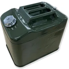 超希少なVALOR レトロ金属ガソリン灯油缶