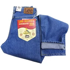 Lee 201 デニムパンツ アメリカンスタンダード リー ジッパーフライ ストレート ジーンズ 02010-197 淡色ブルー