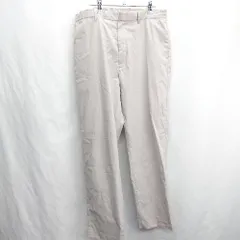 ◇ Θ UNIQLO ユニクロ Theory コラボ ストレートパンツ サイズL グレー系 メンズ E  【1411280028681】