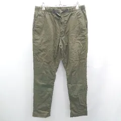 ◇ Θ Dickies ディッキーズ ワーク系 クライミング仕様 ストレッチ　イージーパンツ サイズL グリーン系 メンズ E  【1507080012750】