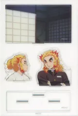 【中古】アクリルスタンド・アクリルパネル 煉獄千寿郎＆煉獄杏寿郎 「劇場版 鬼滅の刃 無限列車編 上映四周年記念 炎柱・煉獄杏寿郎カフェ×ufotable Cafe×マチ★アソビCAFE×ufotable DINING×ufotable CINEMA ランダム