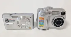 【セット売り】コンパクトデジタルカメラ Panasonic パナソニック LUMIX DMC-FX9　NIKON ニコン COOLPIX 2100