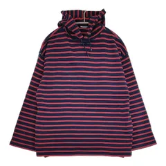 ORCIVAL ボーダー パーカー レッド ネイビー レディース オーシバル/オーチバル【中古】5-0901M∞