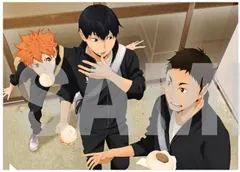 【中古】クリアファイル 3.烏野高校(3) A4クリアファイル 「ハイキュー!!」