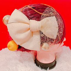チュール☆レース☆白無垢ヘア☆袴ヘア☆成人式髪飾り☆結婚式髪飾り☆お祭り髪飾り☆成人式髪飾り☆卒業式髪飾り☆袴ヘア☆よさこい髪飾り☆御神輿☆髪飾り☆リボン