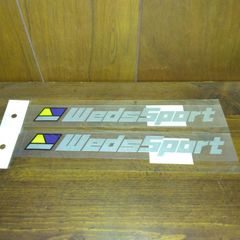 WEDS ウェッズ ウェッズスポーツ WedsSportステッカー TYPE-B シルバー 2枚セット