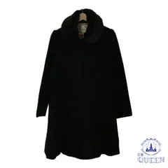 ☆美品☆ earth music&ecology アースミュージックアンドエコロジー アウター ロングコート おしゃれ シンプル 長袖 レディース ブラック Ｍ 901-14643 送料無料 古着