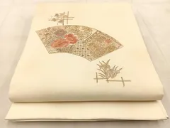 袋帯　総スワトウ刺繍　縦縞　唐花　唐草　青海波　はな菱　着物　115a d 楽天市場】スワトウ 刺繍（帯｜和服）：レディースファッション