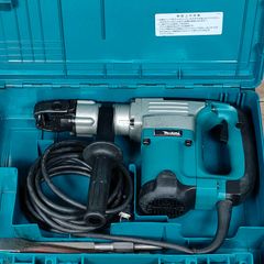 【7日間保証・動作確認済】 中古品 マキタ makita 100V 電動ハンマ HM0830 ブルポイント1本・チゼル2本付属
