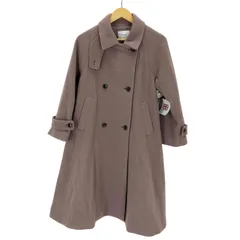 コヒナ　cohina バックフレアチェスターコート　ダスティピンク コヒナ cohina バックフレアチェスターコート ダスティピンク