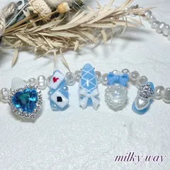 No.67 アリスネイル ❁︎ モチーフネイル ❁︎ イメージネイル