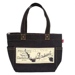  PEANUTS EDWIN SN ビーグル・スカウト ミニトート ハンドバッグ 手さげバッグ 手提げバッグ スヌーピー 