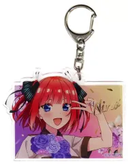【中古】キーホルダー 中野二乃 アクリルキーホルダー＜フラワーパーティー＞ 「映画 五等分の花嫁 ～フラワーパーティー～ in 新宿マルイ メン」