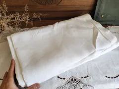 フランス・アンティーク＊リネン刺繍シーツ203×293 フランス・アンティーク＊リネン刺繍シーツ203×293 フランス