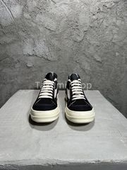 RICK OWENS DRKSHDW 帆布スニーカー 41EU ブラック 美品