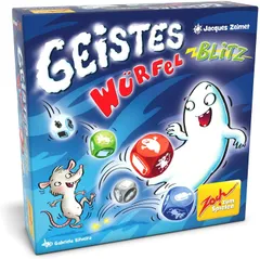 テーブルゲーム おばけキャッチ:ダイス Geistesblitz Wurfelblitz ジャック ツァイメット 瞬時の判断力 反射神経 英語版 日本語説明書なし