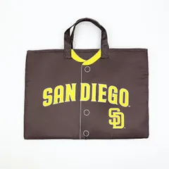 MLB(メジャーリーグ) パドレス レッスンバッグ(ユニフォーム柄) トートバッグ キッズ スクール 野球