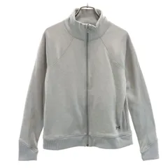 UNDER ARMOUR アンダーアーマー トレーニング ジャケット M グレー系 裏起毛 レディース 古着のサムネイル