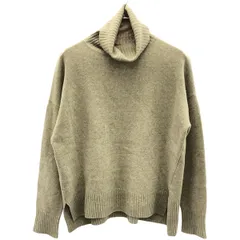 STATE OF MIND ステートオブマインド カシミヤ混 タートルネックニットセーター 9-21303007-36 ベージュ F