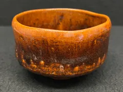 【抹茶茶碗/ 赤茶碗 】茶道具 茶碗 陶芸品 伝統陶芸品 茶道