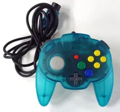 Nintendo 64 ホリパッドミニ イエロー ブルー コントローラー Hori Pad Mini Controller Yellow Nintendo 64 N64 Tested and
