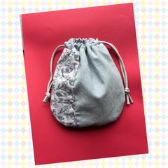 巾着　ミナペルホネン　ハンドメイド