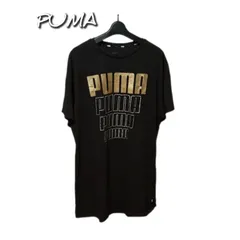 美品　PUMA　プーマ　メンズ　 Ｔシャツ　半袖    　ブラック
