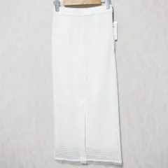 未使用 24SS Diagram ダイアグラム グレースコンチネンタル ラッセルメッシュスカート 0324221048 36 ホワイト レディース 古着 中古 USEDのサムネイル