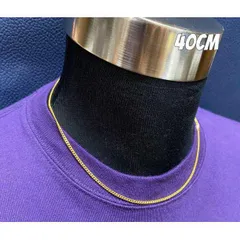 細め 《45cm》ゴールド 喜平チェーンネックレス メンズ レディース