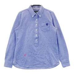 サイズ：0 PEARLY GATES パーリーゲイツ  長袖ポロシャツ  ブルー系 [240101307749]# ゴルフウェア レディース ストスト