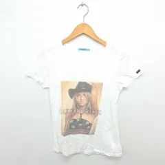ギルドプライム GUILD PRIME カットソー Tシャツ 丸首 人物 プリント 綿 コットン 半袖 34 白 アイボリー /TT8のサムネイル