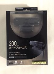 ELECOM UCAM-C820ABBK 200万画素Webカメラ【動作確認済】