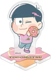 【中古】アクリルスタンド・アクリルパネル トド松 「おそ松さん トレーディングつながるアクリルスタンド」
