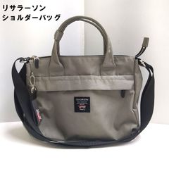 【リサラーソン】 ショルダーバッグ レディース グレー 付属品(エコバッグ)付き