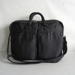 PORTER CLASSIC ブラック ハンドラバーパンツ PORTER CLASSIC ブラック ハンドラバーパンツ