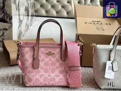 【今日特価】COACH クーチ シティミニ トートバッグ（16×14cm）