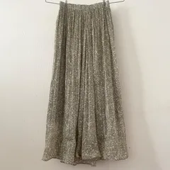 FRAY.I.D フレイアイディー　ロング　ギャザー　プリーツ　スカート　総柄