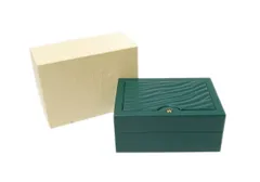 良品 ロレックス 空箱/BOX 腕時計用 グリーンカラー レディース/メンズ ロレックス 空箱/BOX 腕時計用 外箱付 グリーンカラー